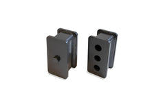 MaxTrac 1.5" Lift Blocks — Grey Powdercoat