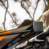 ARB Usa/Old Man Emu Arb Aluminum Awning; Black Frame; 8.2Ft X 8.2Ft; Installed With Led Light Strip