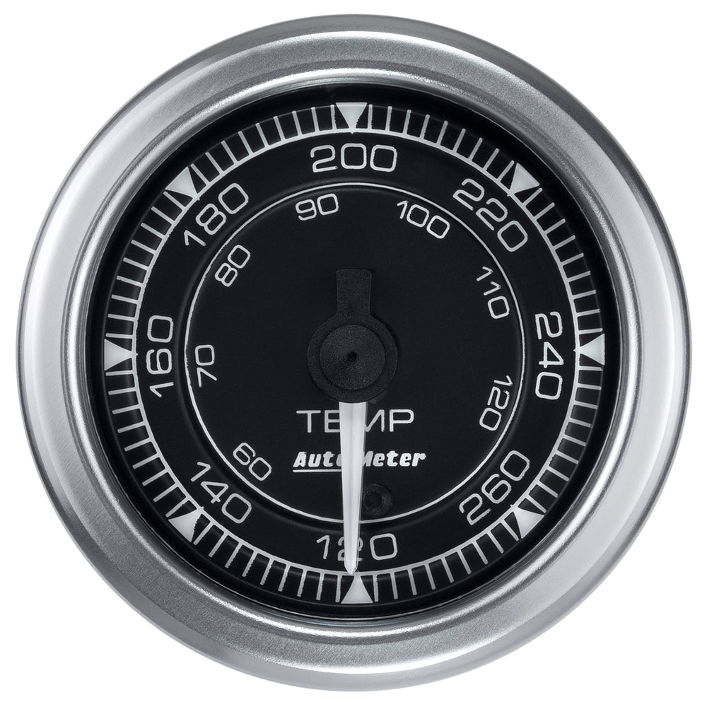 AutoMeter 2-1/16" Temperature 120-280ºF Digital Stepper Motor Chrono — White
