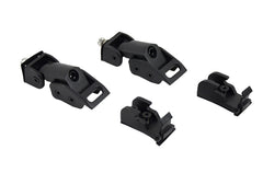 Kentrol Ensemble de loquets de capot 97-06 Jeep Wrangler TJ - noir texturé