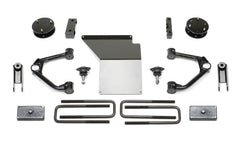 Fabtech Système Budget à bras supérieurs 4 po 14-18 GM K1500 Denali avec bras supérieurs d'origine en aluminium, avec Magneride