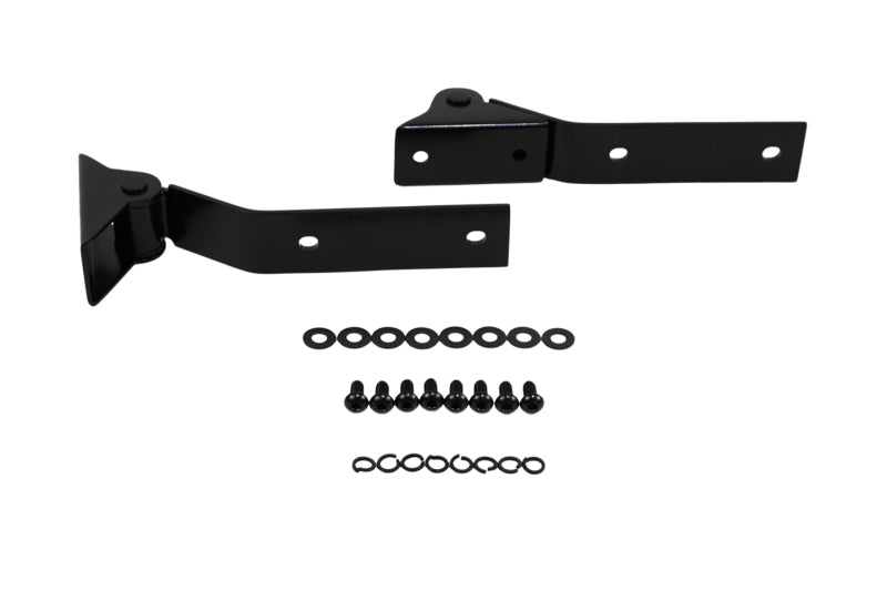 Kentrol Charnières de hayon (paire) 87-95 Jeep Wrangler YJ - noir thermolaqué