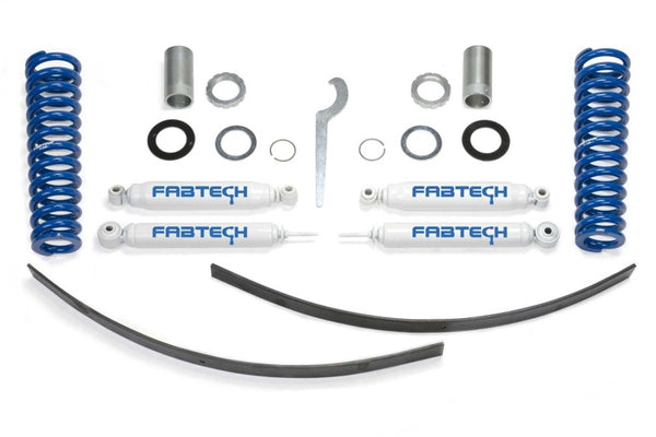 Fabtech Ensemble de lames d'appoint arrière 95.5-04 Toyota Tacoma Prerunner 2WD/4WD 6 goujons