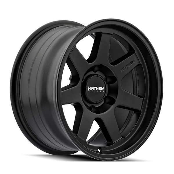 Mayhem Convoy 8307 Satin Black 17X9 5-127 -6MM 78.1MM 8307-7973MB