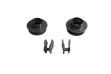 Maxtrac Suspension 2013-2022 Ram 2500/3500 2/4Wd Front Steel 2In Coil Spacers with Shock Extenders (Pair)