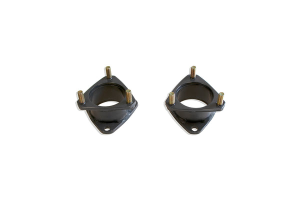 MaxTrac 2.5" Front Strut Spacers — Grey Powdercoat, 2WD (833825)