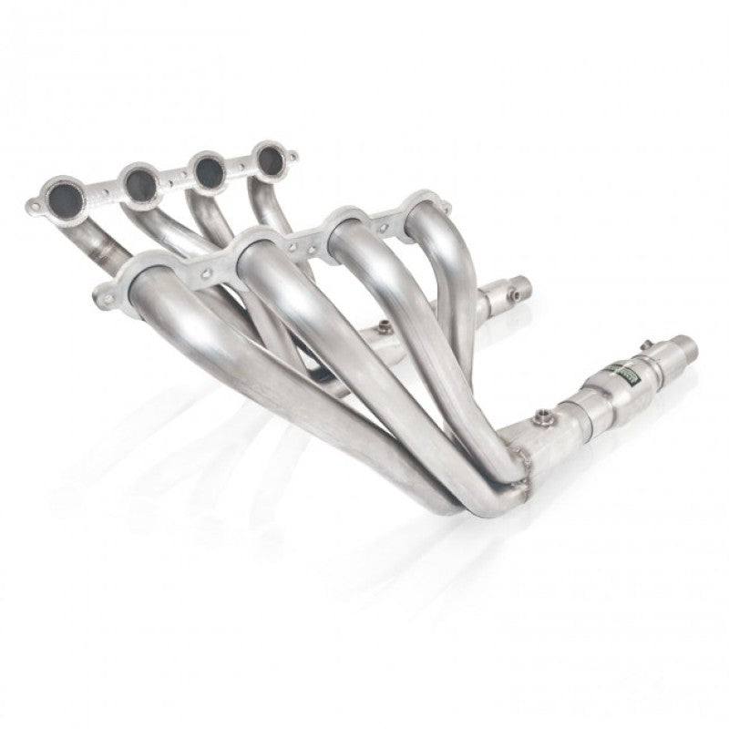 Stainless Power Collecteurs d'échappement avec tubes primaires de 1-7/8 po, sorties de 3 po et catalyseurs haut débit, raccordement d'origine 2010-15 Camaro 6.2L