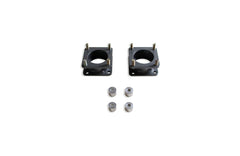 MaxTrac 3" Front Strut Spacers — Grey Powdercoat (836030)