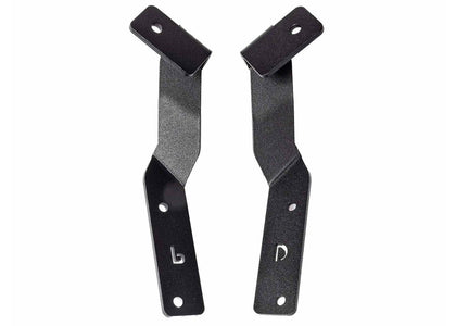 Go Rhino 2022-2023 Santa Cruz Crew Cab Xe Hood Light Mount Textured Black