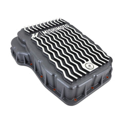 Mishimoto Carter de transmission en aluminium coulé - gris métal — 2007.5-2024 Dodge Ram 6.7L Cummins 68RFE (MMTP-RAM-07)