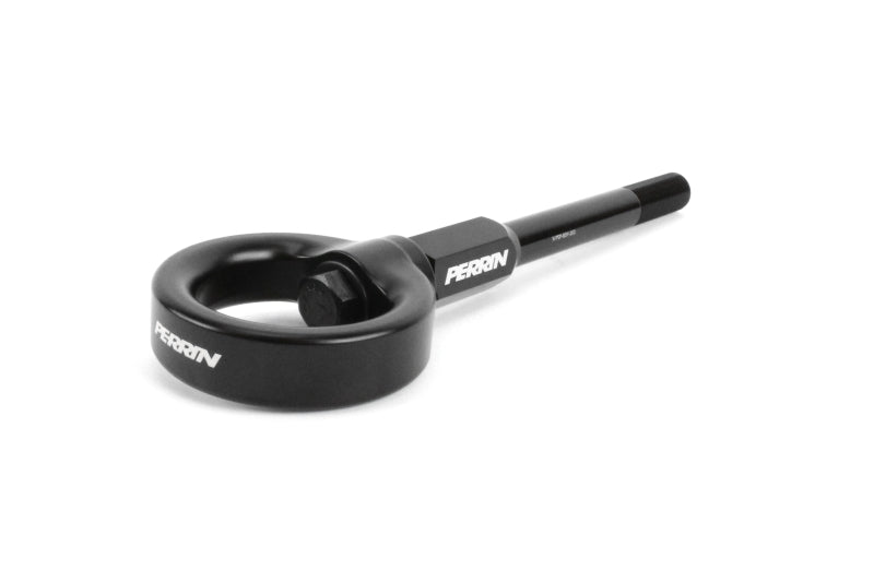 PERRIN 02-07 Subaru WRX/STI Tow Hook Kit (Front) - Flat Black