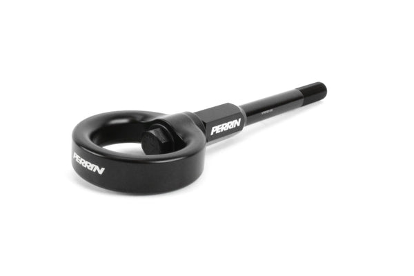 PERRIN 02-07 Subaru WRX/STI Tow Hook Kit (Front) - Flat Black