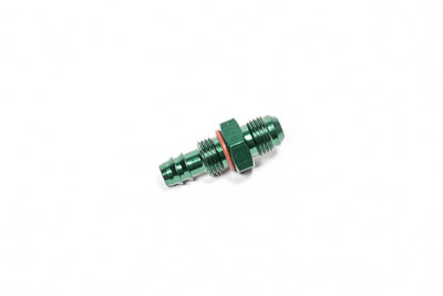 Radium Raccord de traversée de cloison 6AN ORB avec embout cannelé 10mm vers 6AN mâle