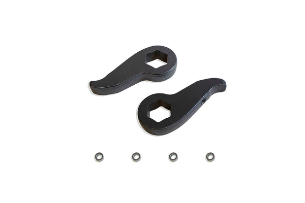 MaxTrac 1"-3" Lift Torsion Keys with Shock Ext — Grey Powdercoat (841413)