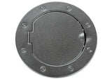 Rugged Ridge Nonlocking GAS CAP DOOR Textured BLACK - 0717 JK