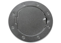 Rugged Ridge Nonlocking GAS CAP DOOR Textured BLACK - 0717 JK