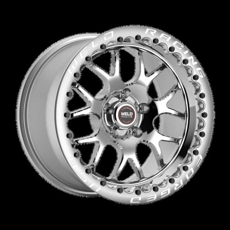 Weld Roue S77 15x10 / 5x135 / 5.5 po BS (embase moyenne) - poli SBL MT