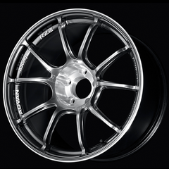 Advan RZIII 18x9.5 / +35 Offset / 5x114.3 BC / 73mm Bore / Hyper Platinum Black & Diamond Cut