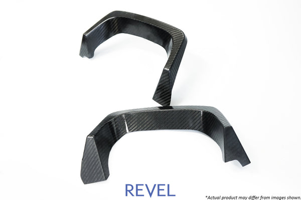 Revel Garniture de silencieux GT en carbone sec (gauche et droit) 15-18 Subaru WRX/STI - 2 pièces