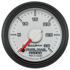 AutoMeter 2-1/16" Fuel Rail Pressure, 0-30K PSI, Gen 3 Dodge Factory Match (8586)