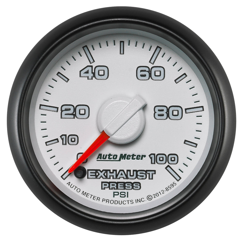 AutoMeter 2-1/16" Exhaust Pressure, 0-100 PSI, Gen 3 Dodge Factory Match