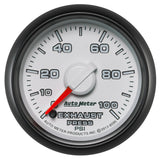 Autometer Gauge Exhaust Press. 2 1/16IN 100PSI Stepper Motor RAM GEN 3 Factory Match (ATM8595)