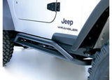 Rugged Ridge RRC Rocker Guards Black 87-06 Jeep Wrangler (1150411)