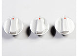 Rugged Ridge KNOB SET 3PC Billet Alred 0710 Wrangler