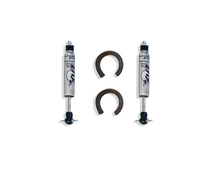 MaxTrac Suspension 2" Leveling Kit — FOX Shocks — 2002-2024 Dodge/Ram 1500; 2019-2024 Ram 1500 Classic (872460F)