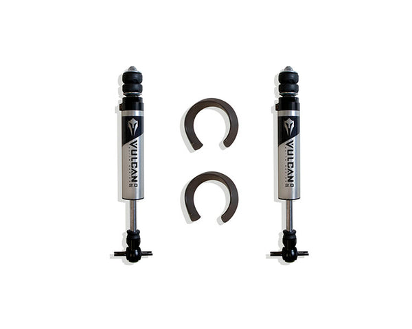 MaxTrac Suspension 2" Leveling Kit — Vulcan IFP Shocks, 2WD, 5-Lug — 2002-2024 Dodge/Ram 1500; 2019-2024 Ram 1500 Classic (872460V)