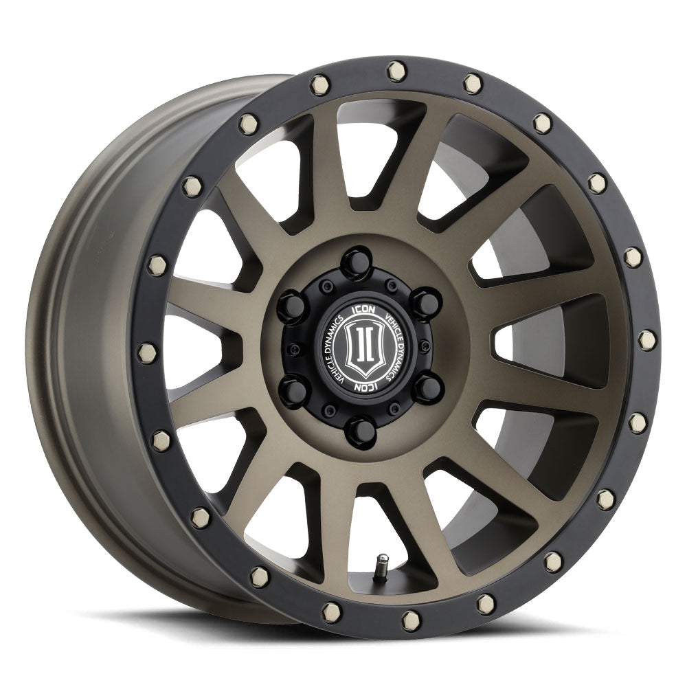 Icon Vehicle Dynamics Icon Alloys Compression Bronze 18 X 9/6 X 5.5/25 mm/6" Bs