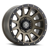 Icon Vehicle Dynamics Icon Alloys Compression Bronze 18 X 9/6 X 5.5/25Mm/6In Bs