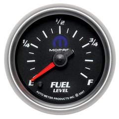 AutoMeter 2-1/16" Fuel Level, Programmable 0-280 Ohm, Mopar #77060043