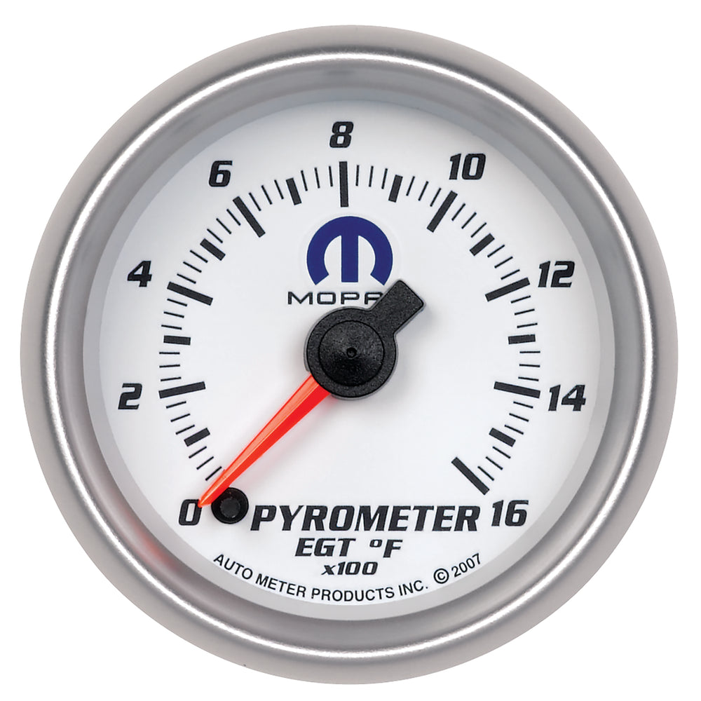 AutoMeter 2-1/16" Pyrometer, 0-1600 F, Mopar (880031)