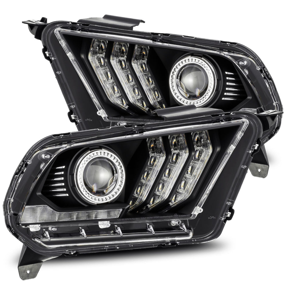 AlphaRex LED Projector Headlights in Black - 880115
