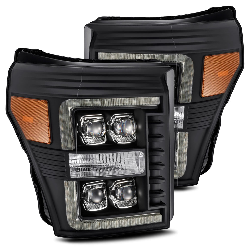 AlphaRex LED Projector Headlights in Black - 880149