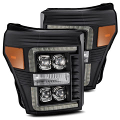 AlphaRex LED Projector Headlights in Black - 880149