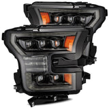 AlphaRex LED Projector Headlights Plank Style Design Midnight Black - 880163