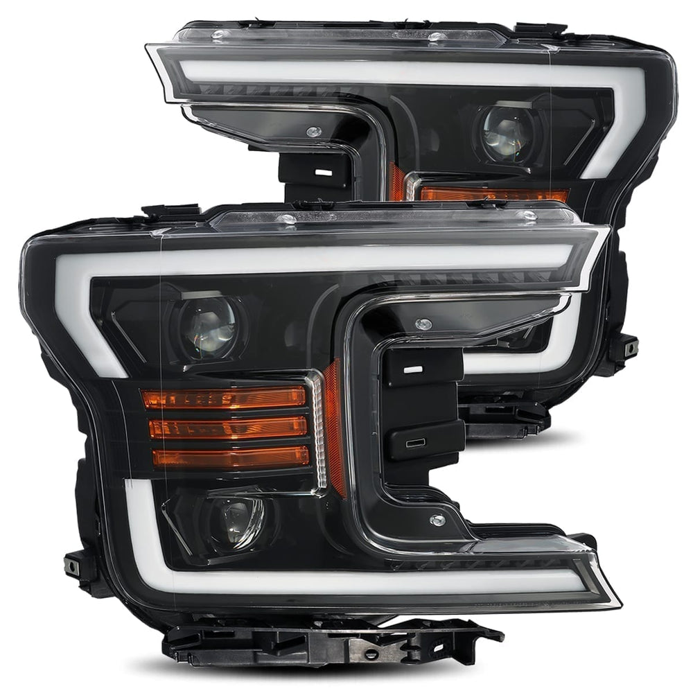 AlphaRex Projector Headlights Jet Black - 880174