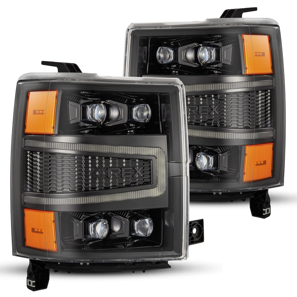 AlphaRex LED Projector Headlights in Alpha-Black - 880241