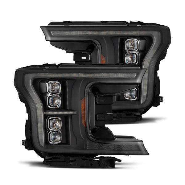 AlphaRex Phares à projecteur - noir — 2018-2020 Ford F-150 (880248)