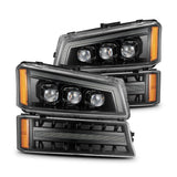 AlphaRex Projector Headlights Alpha-Black - 880254