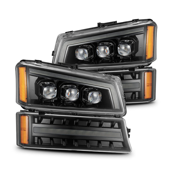 AlphaRex Phares à projecteur - noir Alpha - 880254