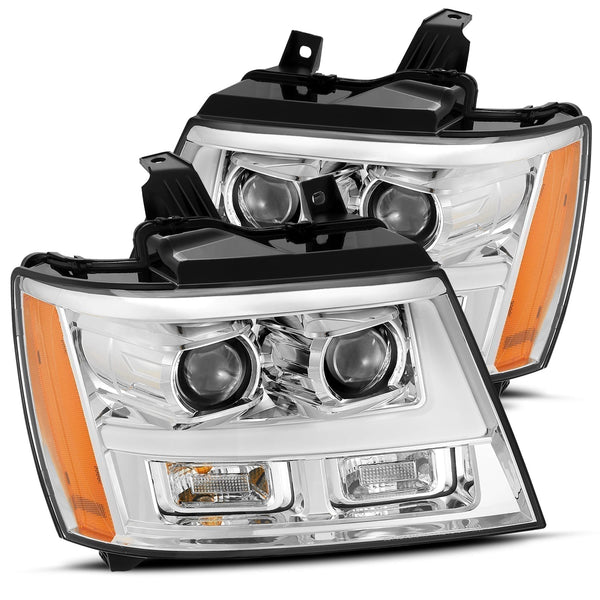 AlphaRex Phares à projecteur - chrome — 2007-2014 Chevy Tahoe/Suburban (880296)