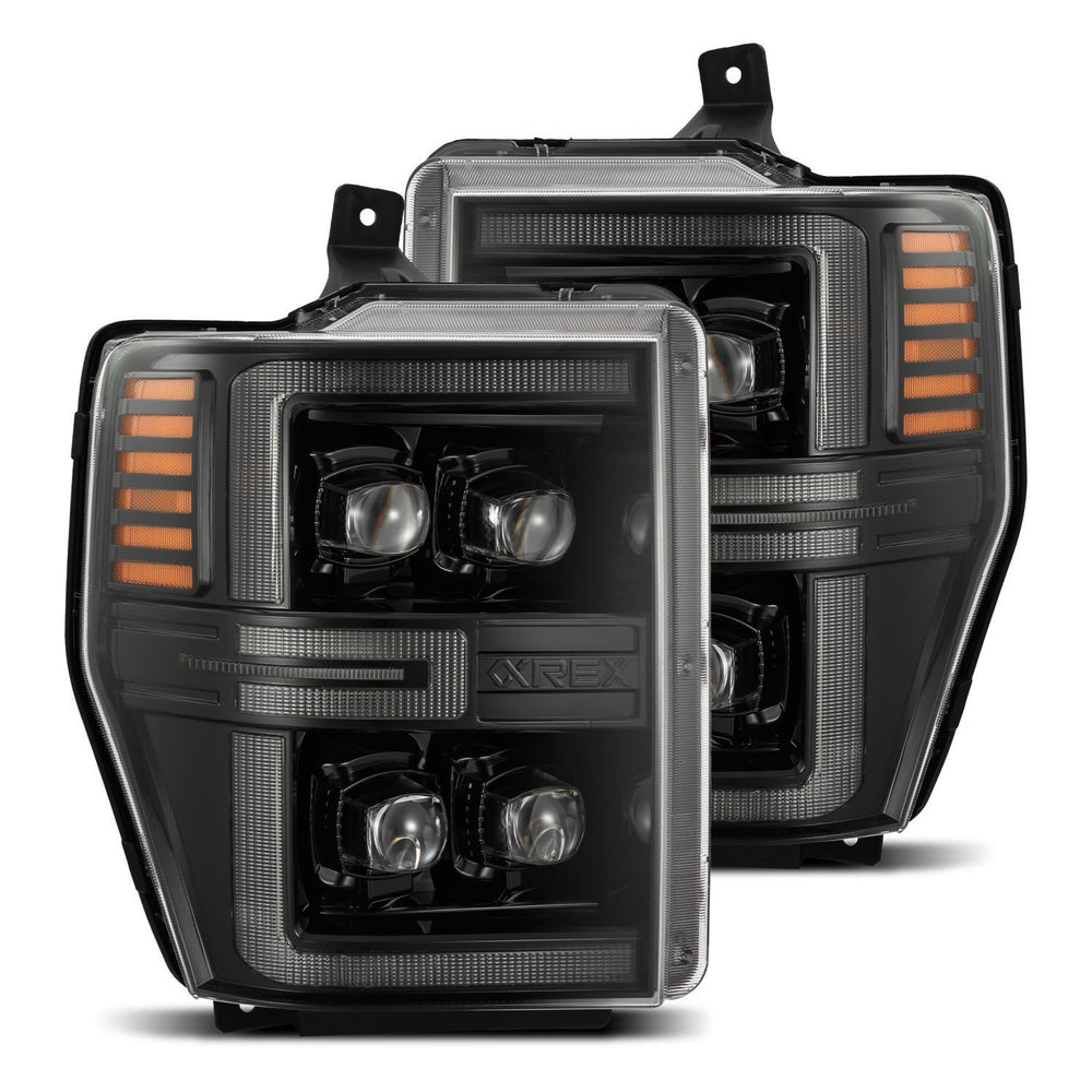 AlphaRex LED Projector Headlights in Alpha-Black - 880311