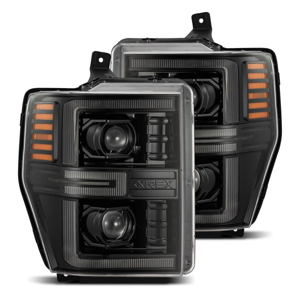 AlphaRex LED Projector Headlights in Alpha-Black - 880313