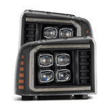 AlphaRex Projector Headlights Black - 880319