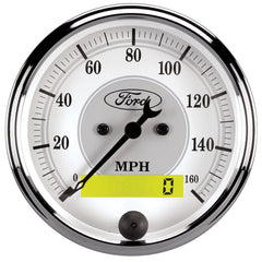 AutoMeter 3-1/8" Speedometer, 0-160 MPH, Ford Masterpiece
