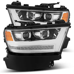 AlphaRex Projector Headlights Plank Style Design Chrome - 880514