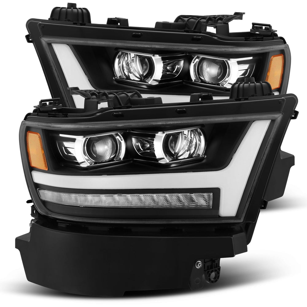 AlphaRex Projector Headlights Plank Style Design Black - 880515